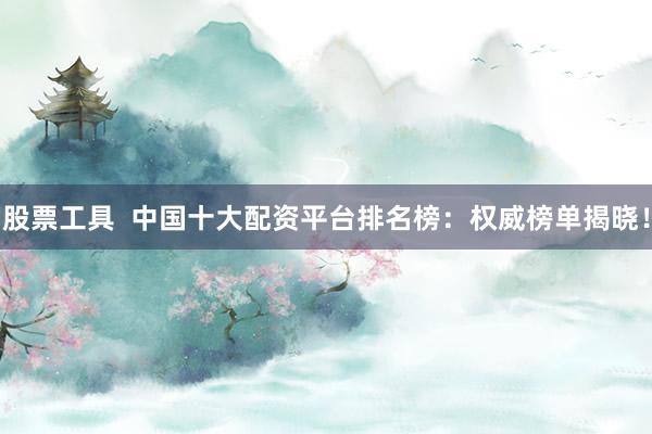 股票工具  中国十大配资平台排名榜：权威榜单揭晓！