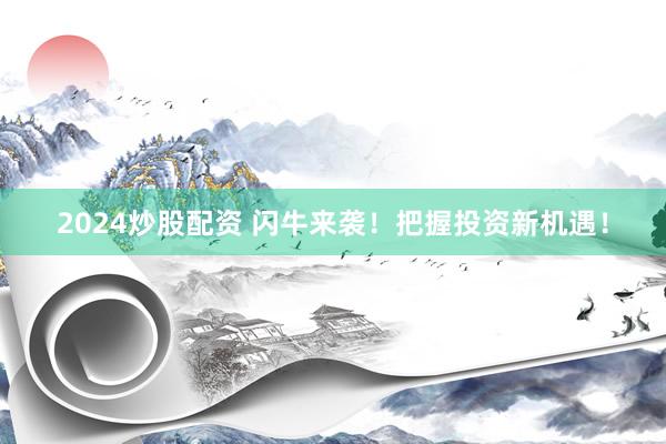 2024炒股配资 闪牛来袭！把握投资新机遇！